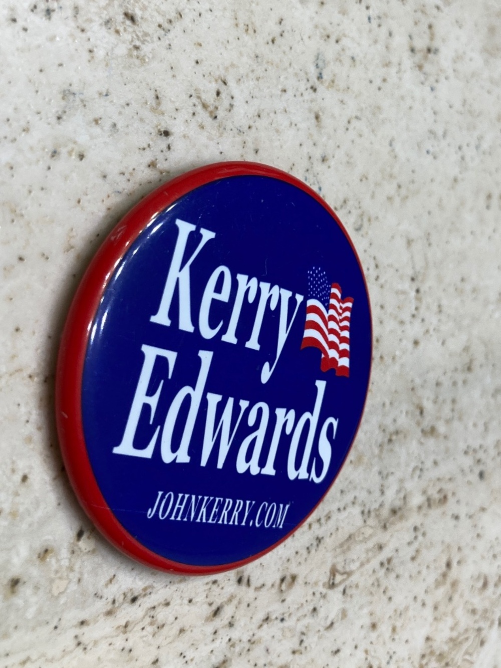 Kerry Edwards Political Campaign Pin